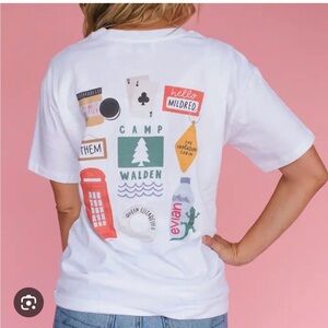 Camp Walden Graphic Tee - White